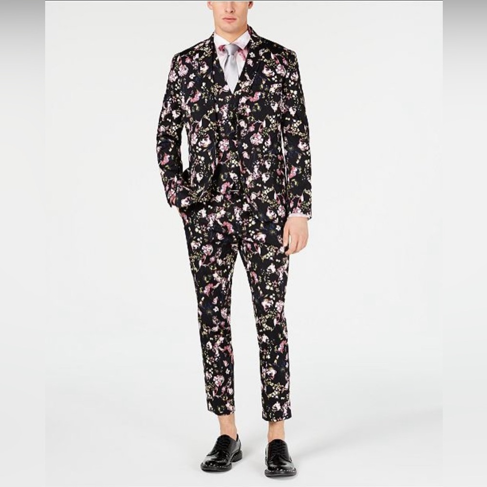 INC International Concepts
INC Men's Slim-Fit Floral Suit